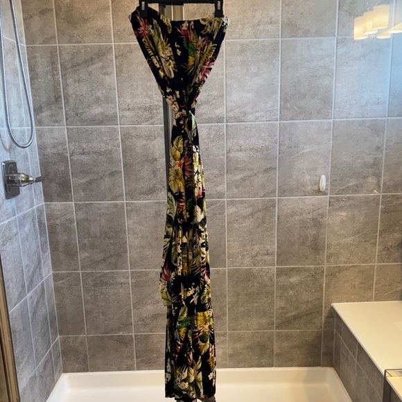 Rip Curl Tropical Print Dress - Picture 1 of 2